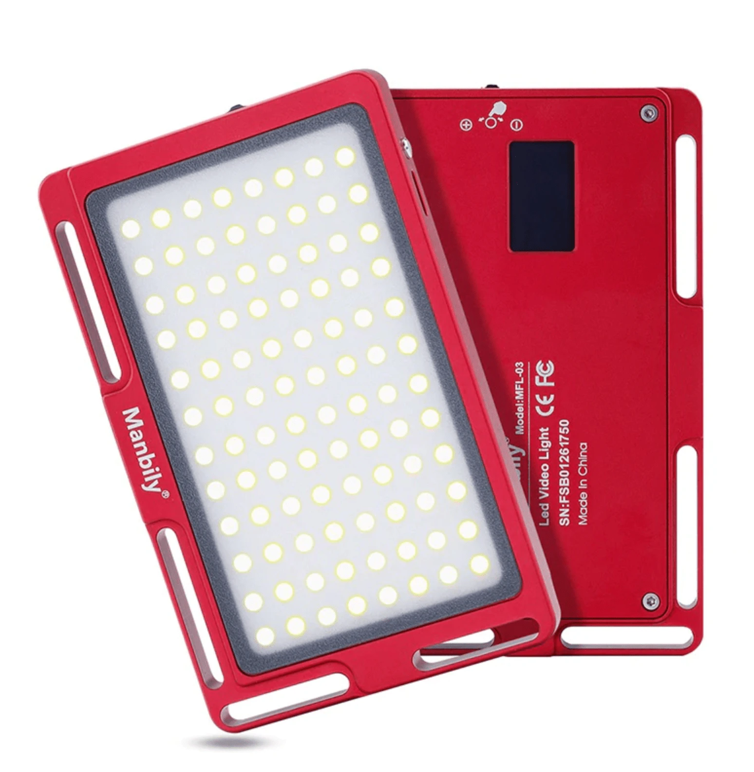 Mini Dimmable Rechargeable LED Video Camera Light