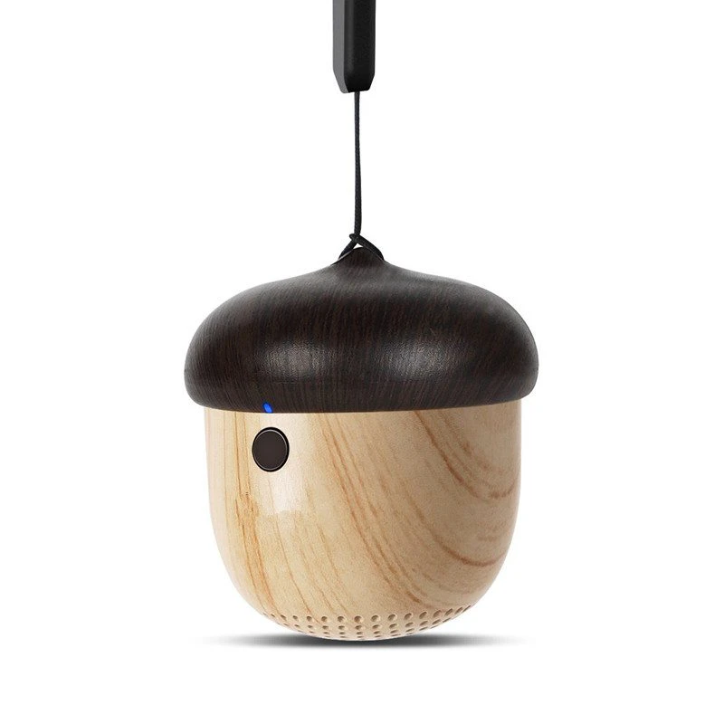 Wooden Acorn Bluetooth Speaker