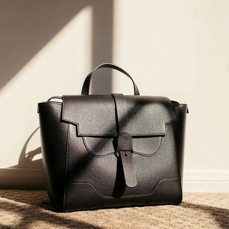 Faux Leather Backpack