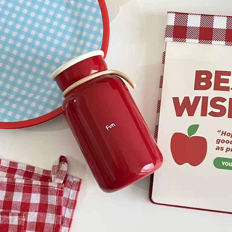Retro Red Thermos