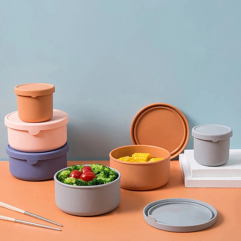 Silicone Lunch Box Set