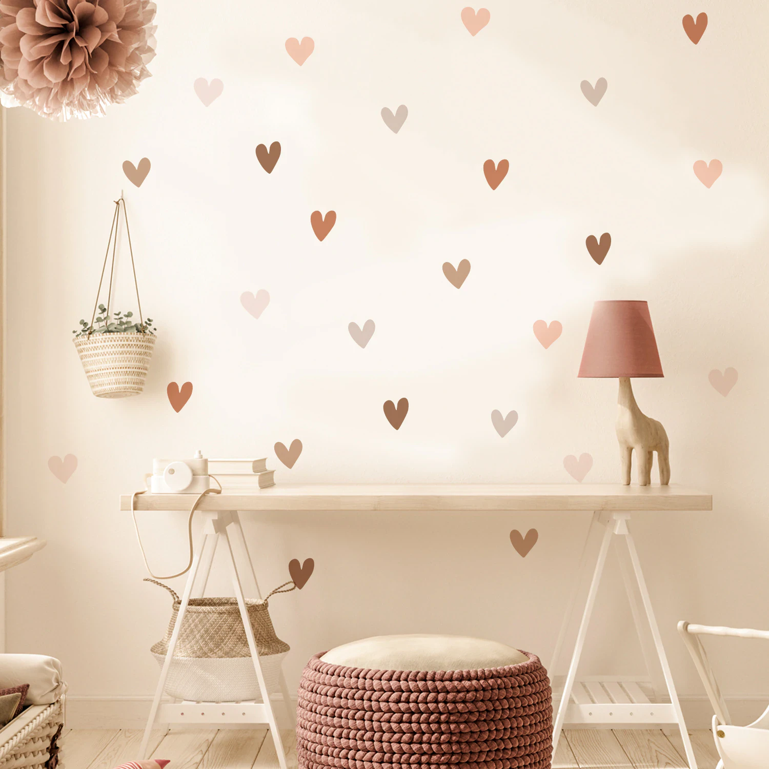 Vinyl Heart Wall Decals