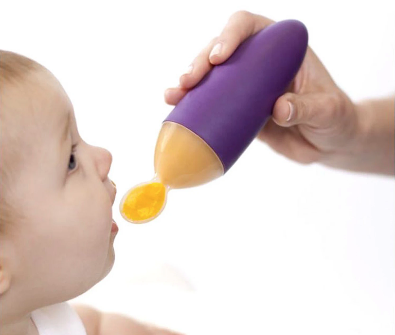 Bpa Free Feeding Squeeze Spoon