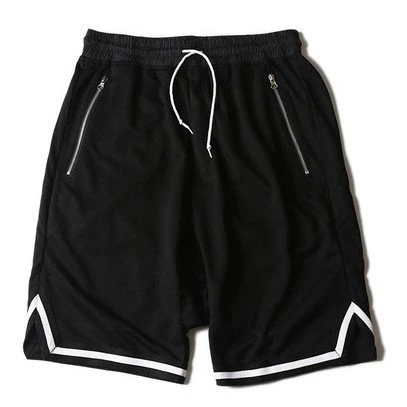 Contrast Drop Crotch Shorts