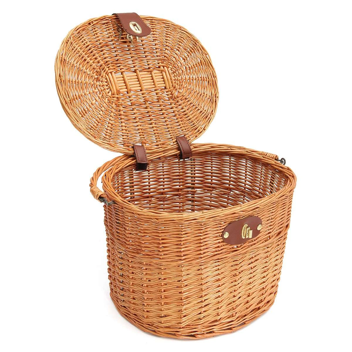 Bicycle Retro Cane Front Basket