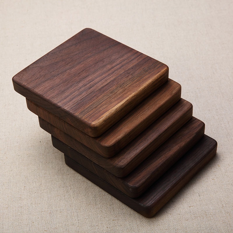 Natural Wood Coaster