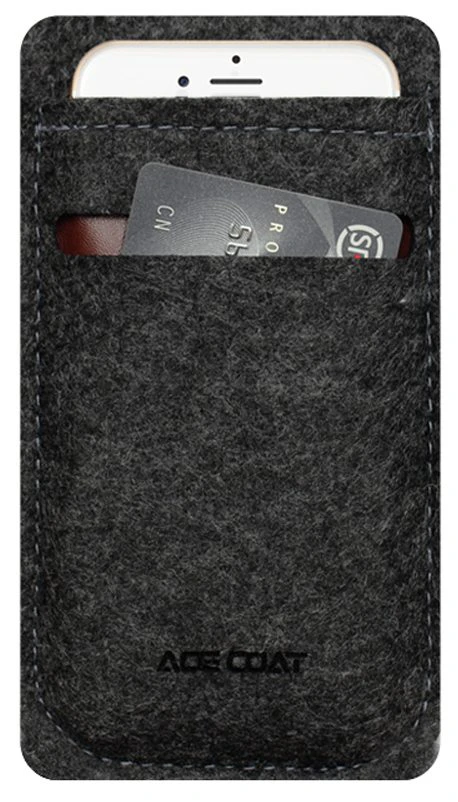Felt iPhone Card Case