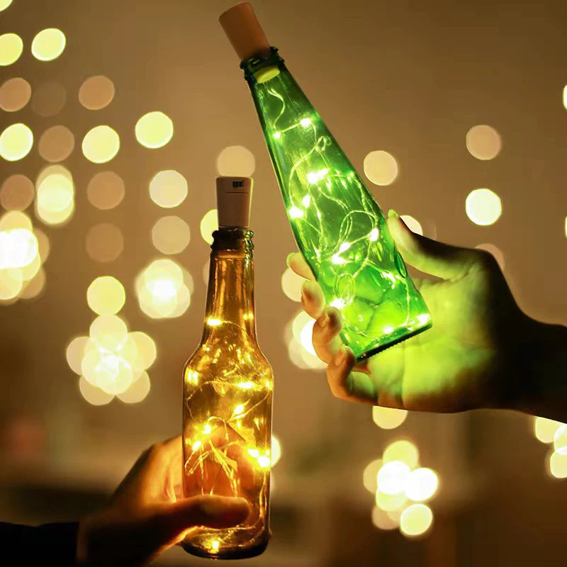 Wine Stopper Fairy Lights