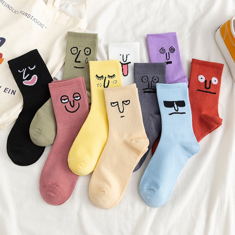 Comic Face Socks