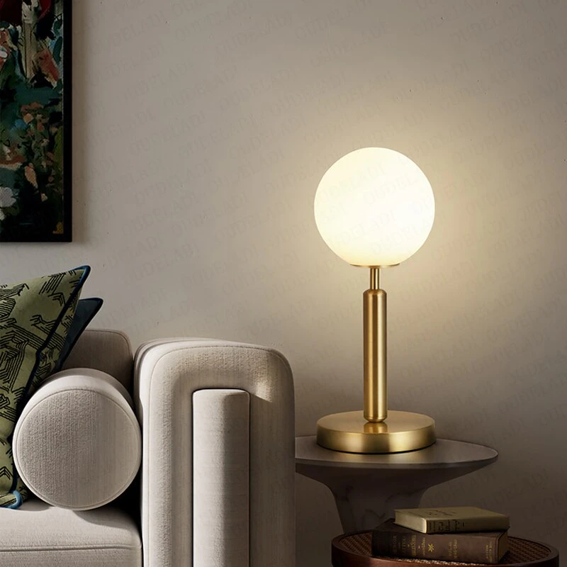Luxe Ball Table Lamp
