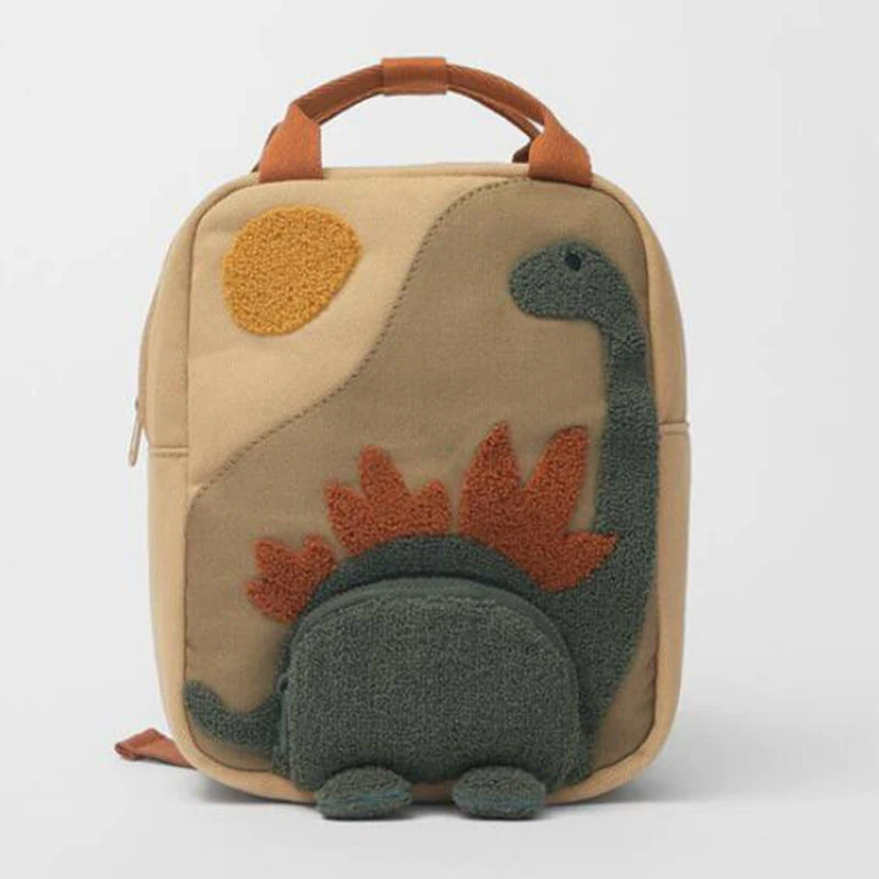Nordic Canvas Dinosaur Backpack