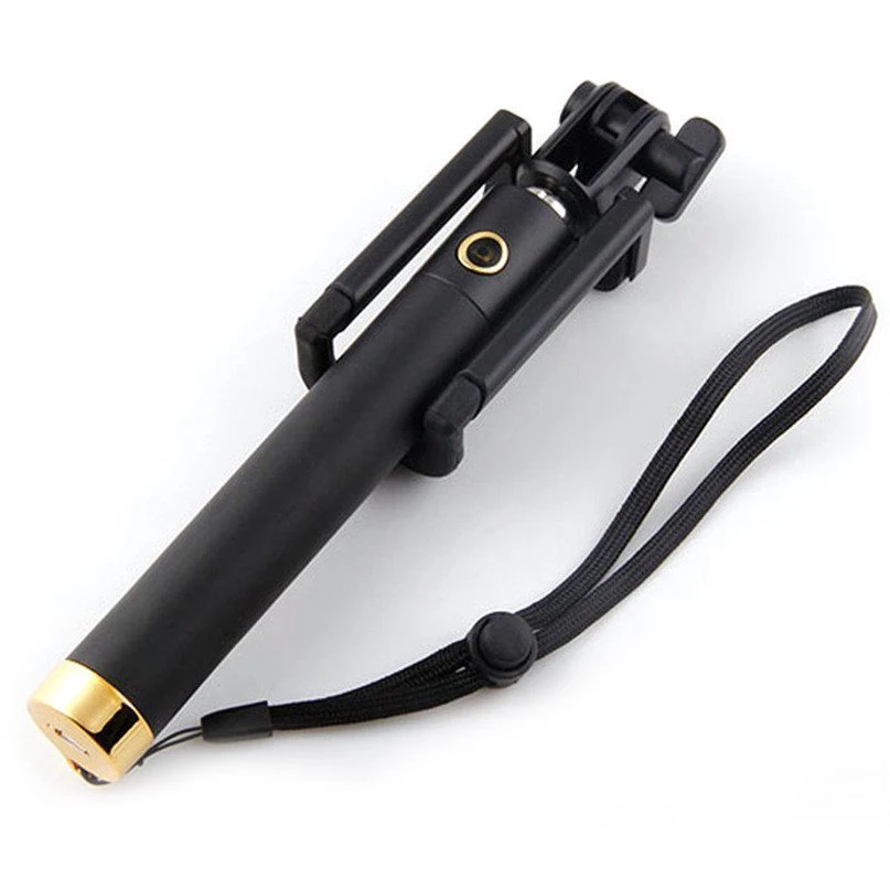 Extendable Gold Bluetooth Iphone Selfie Stick