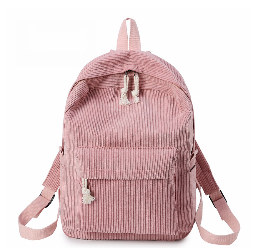 Pastel Corduroy Backpack