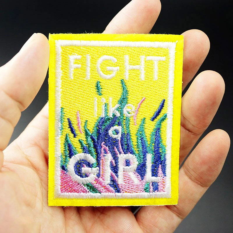 Fight Like A Girl Patch