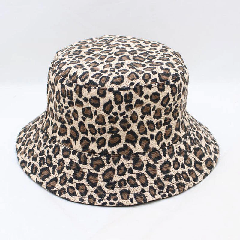 Leopard Print Bucket Hat