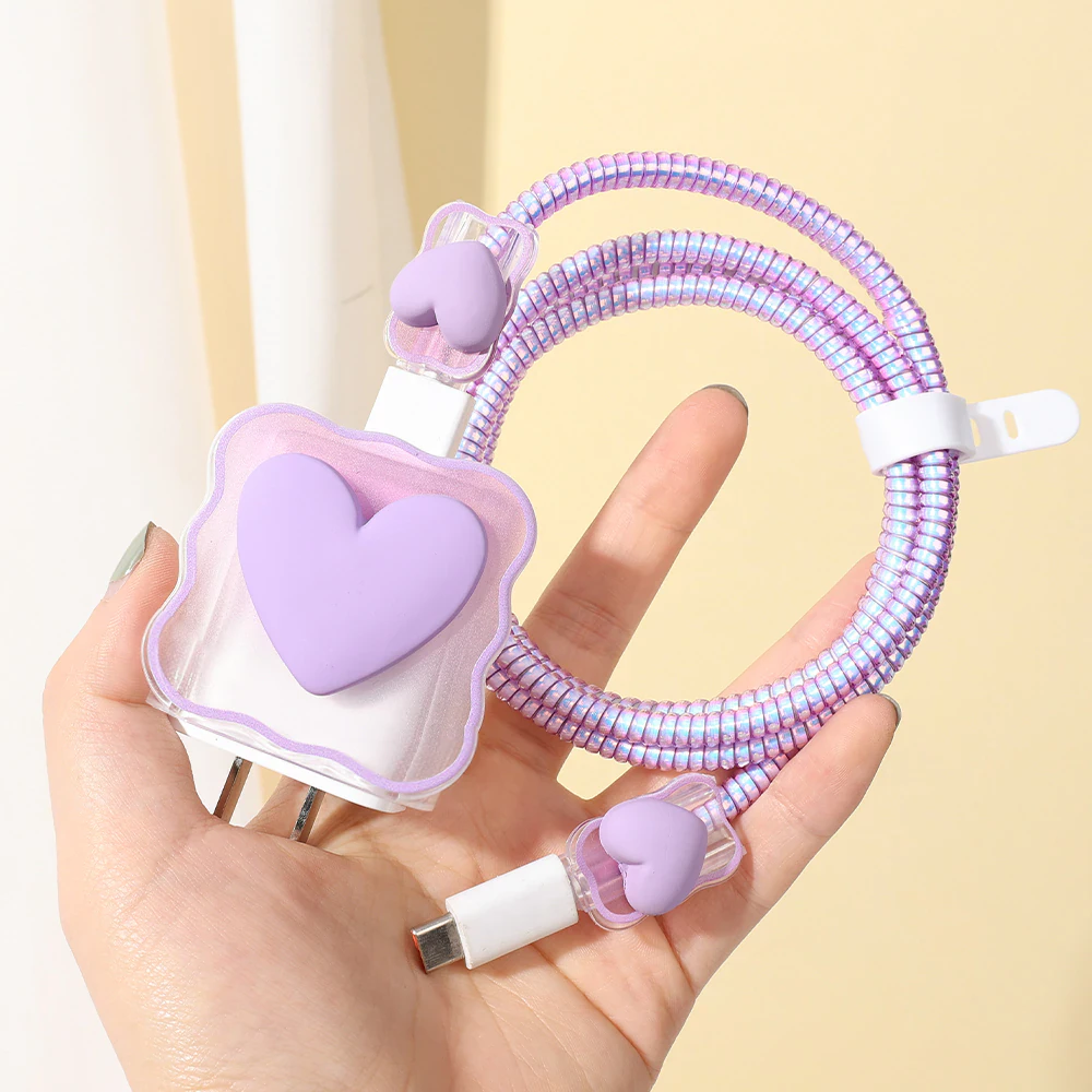 Heart iPhone Charger Protector
