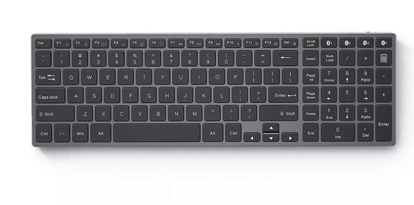 Aluminium Space Grey Bluetooth Keyboard