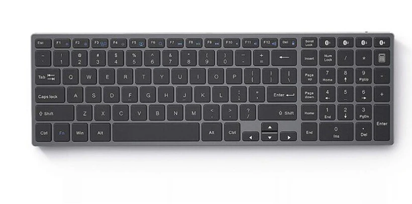 Aluminium Space Grey Bluetooth Keyboard