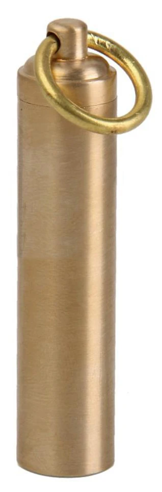Waterproof Brass EDC Capsule