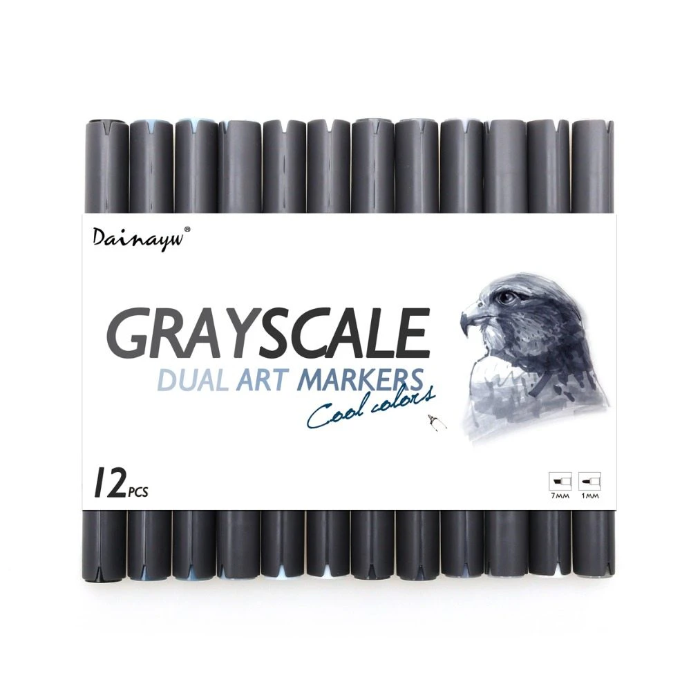 Dual Head Grayscale Marker Set
