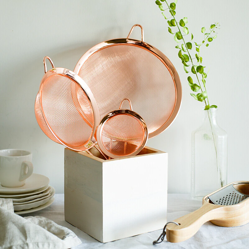 Golden Mesh Strainer