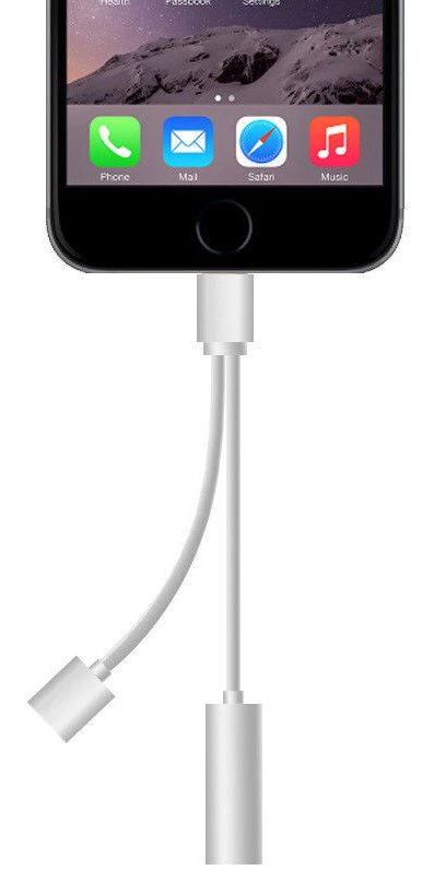 iPhone 7 Lightening 3.5mm Jack Splitter
