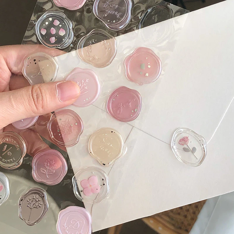 Vintage Wax Seal Sticker Set
