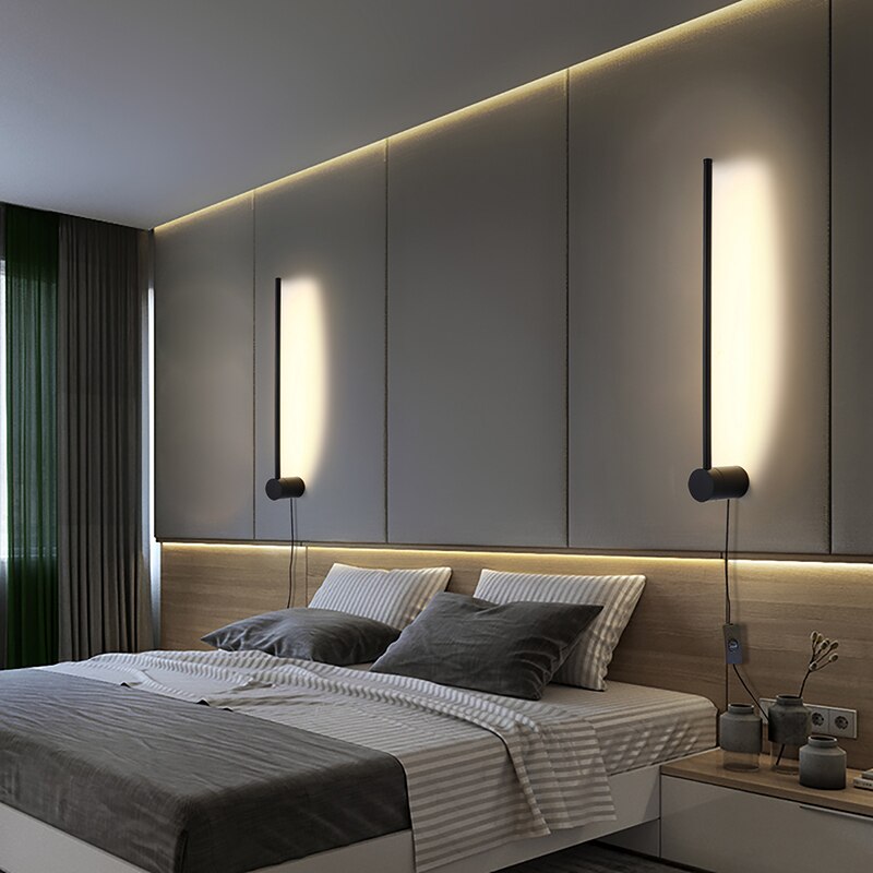 Minimalist Vertical Strip Lamp