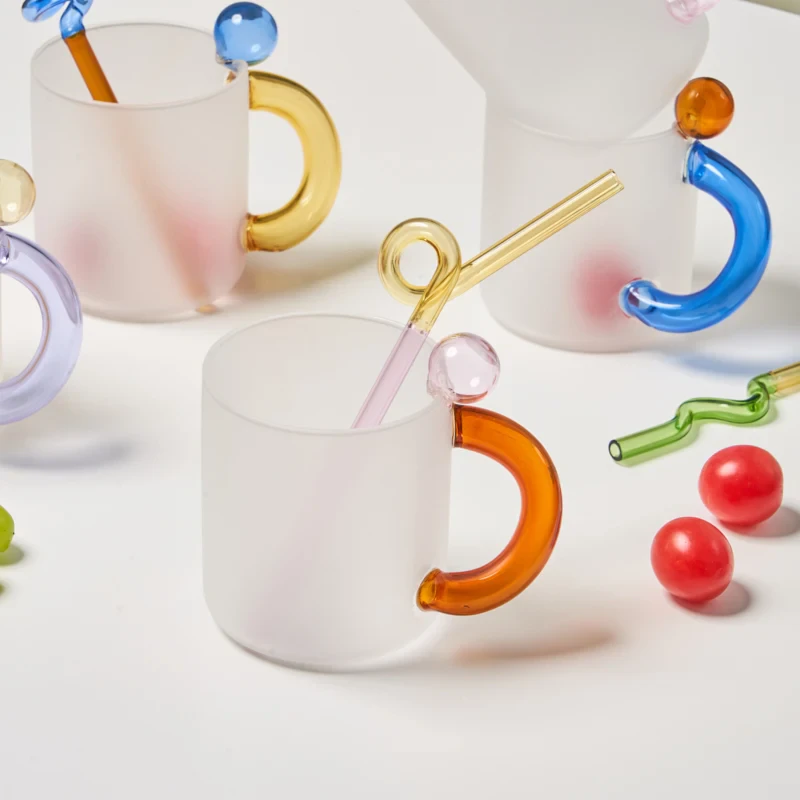Colorful Frosted Mug