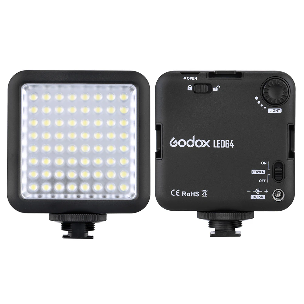 64 LED Video Light for DSLR Camera
