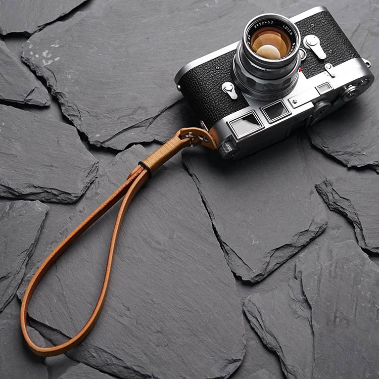 Genuine Leather Camera Wrist Strap