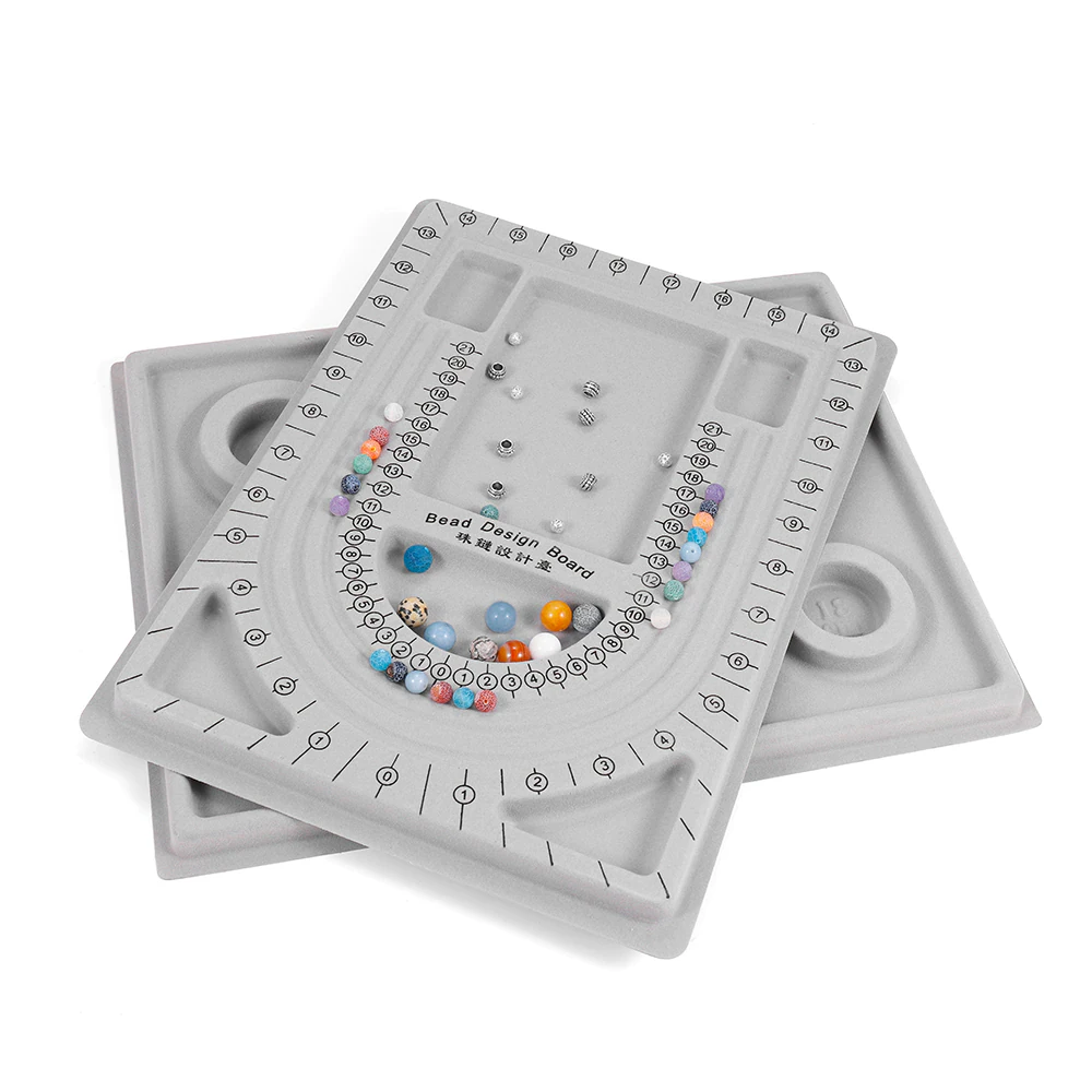 Flocked Jewellery Bead Tray