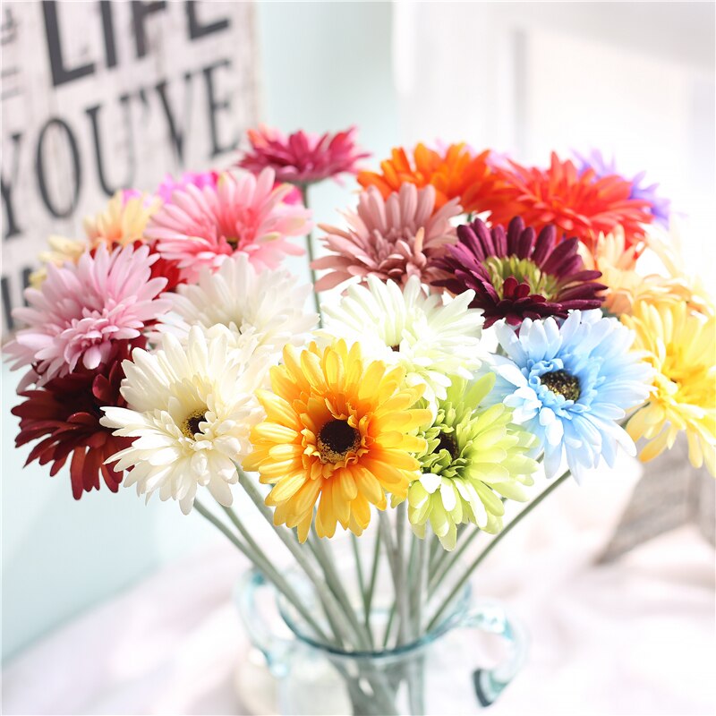 Faux Gerbera Flowers
