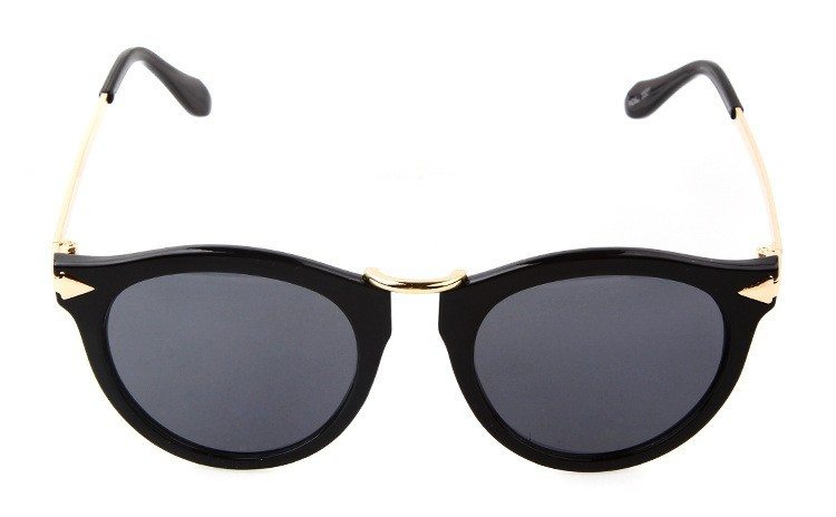 Black and Gold Womens Sunglasses