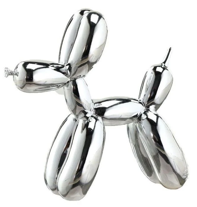 Resin Balloon Dog Figurine