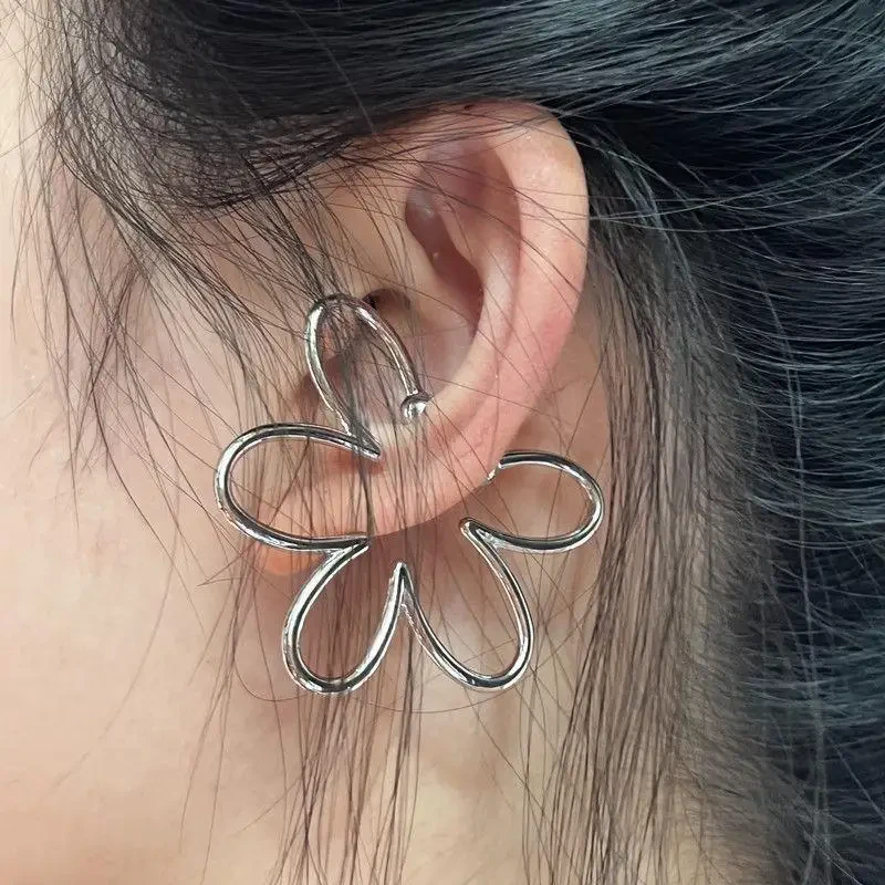 Flower Ear Cuff