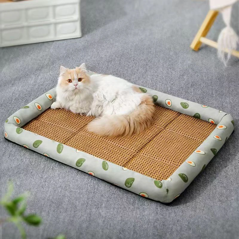 Cooling Rattan Pet Bed