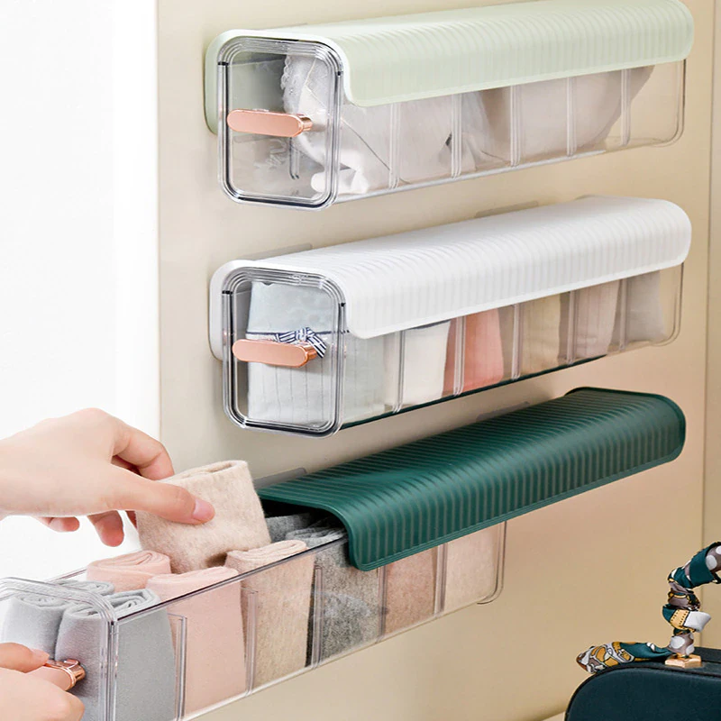Mounted Undergarment Storage