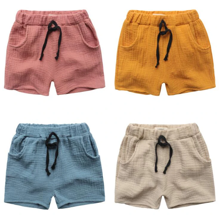 Boys Linen Summer Shorts
