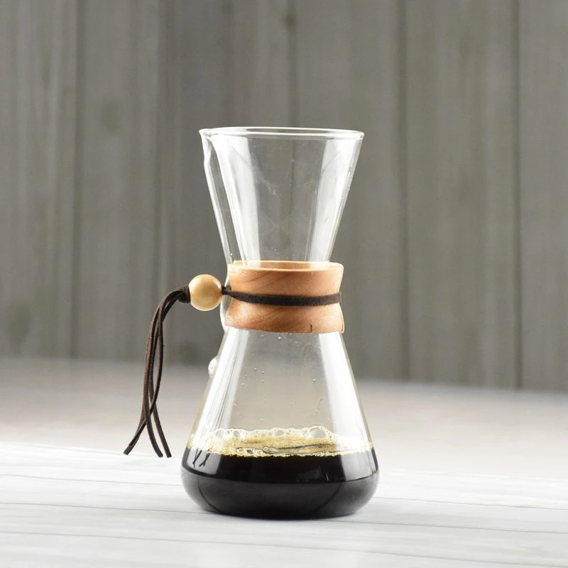 3 Cup Glass Chemex Coffee Brewer