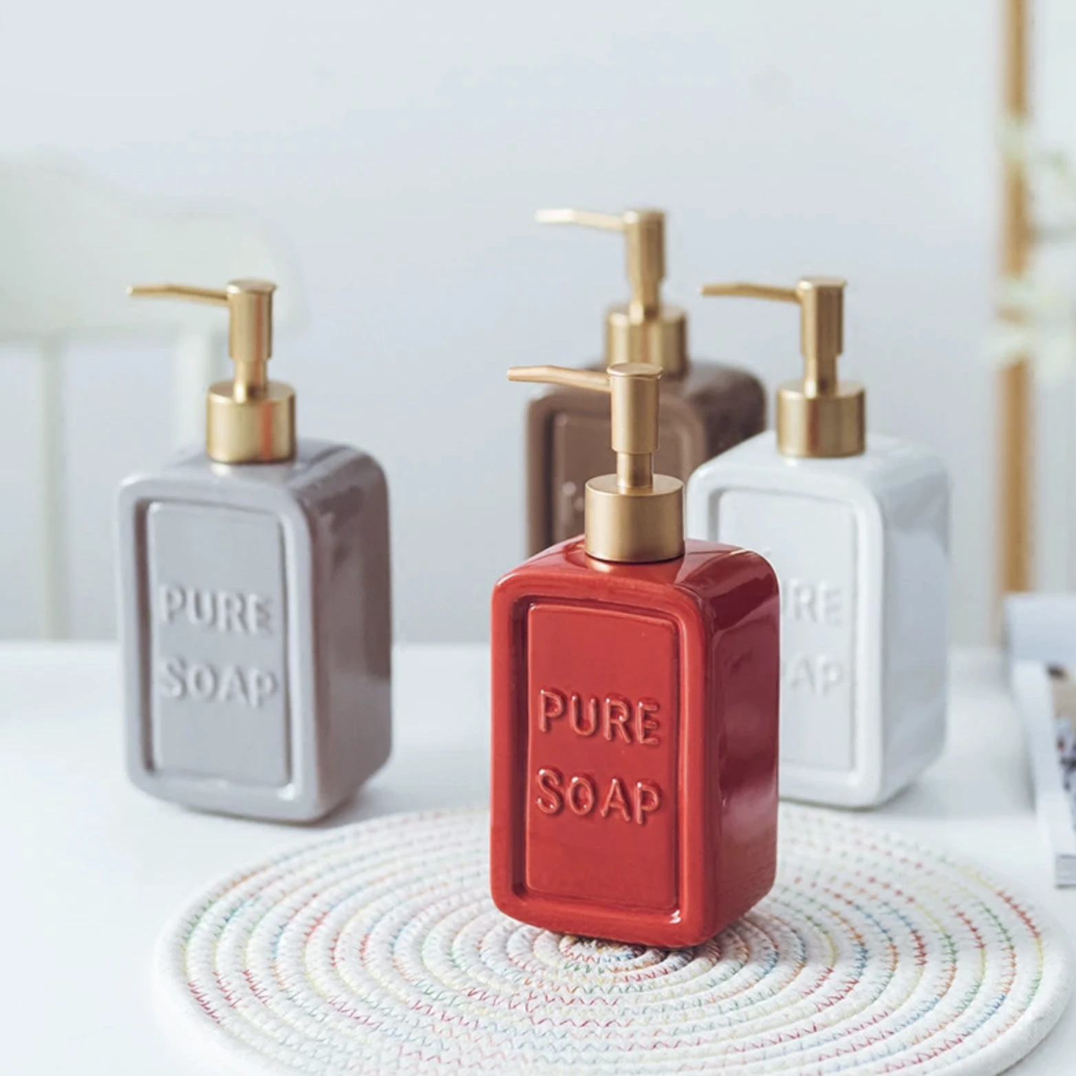 Ceramic Soap Dispenser