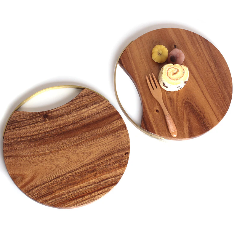 Round Wood Chopping Board