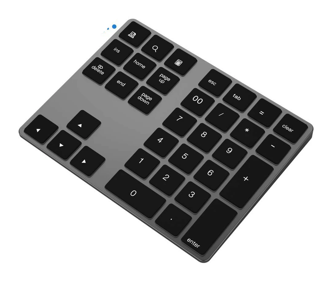 Aluminium Wireless Numeric Keypad