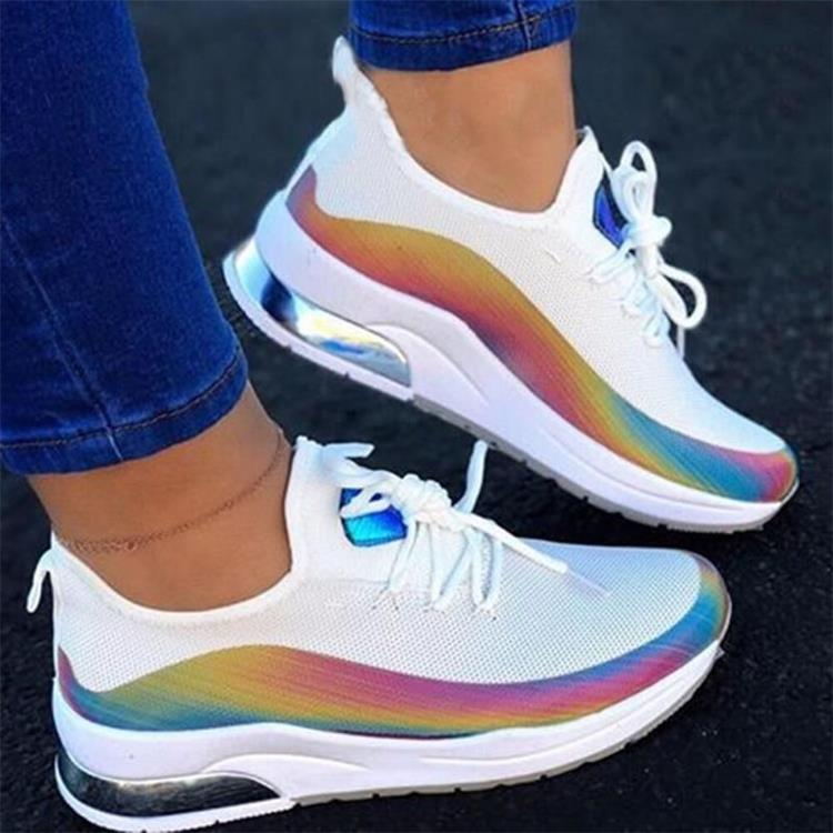90s Rainbow Sneakers