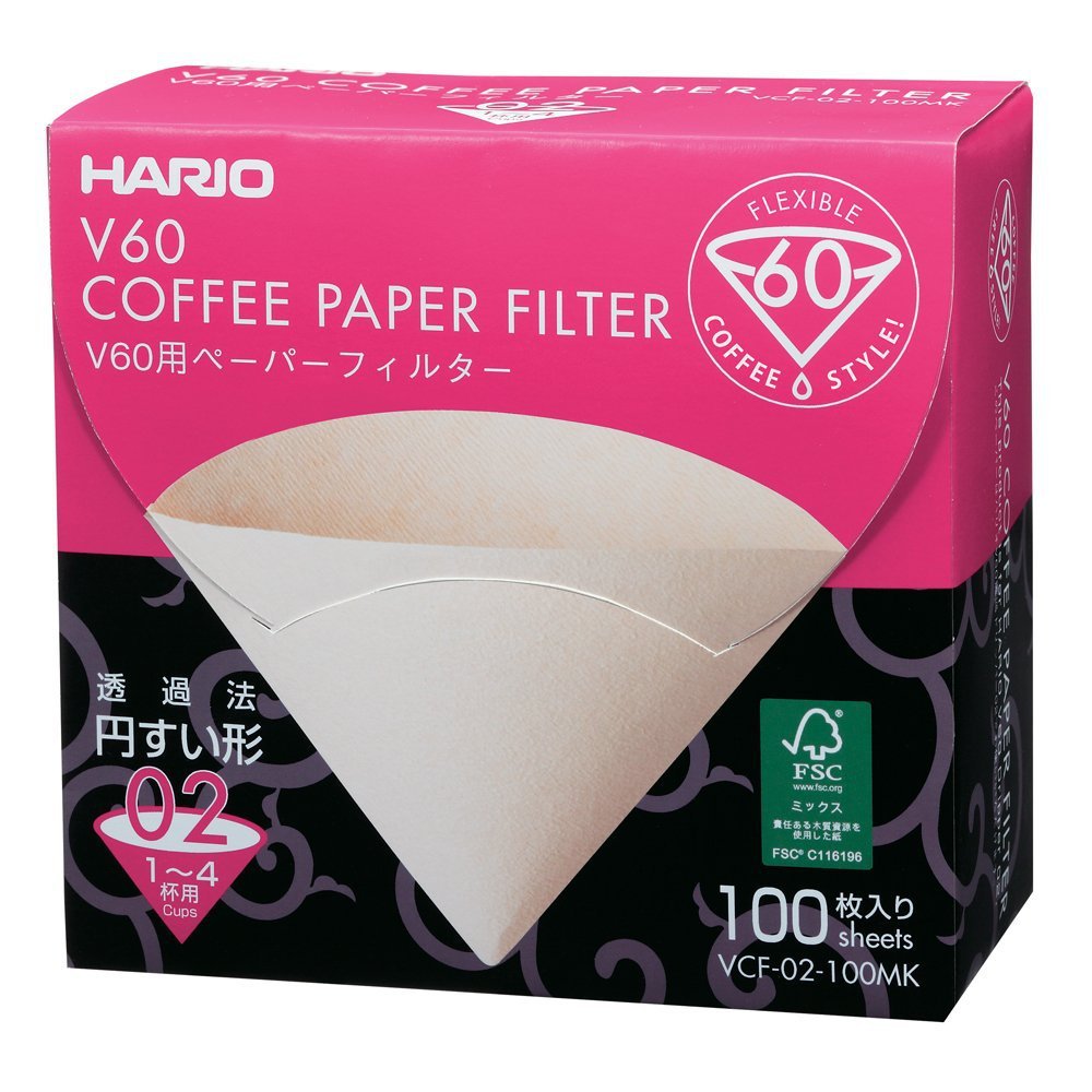 Hario 02 Paper Coffee Filters for V60