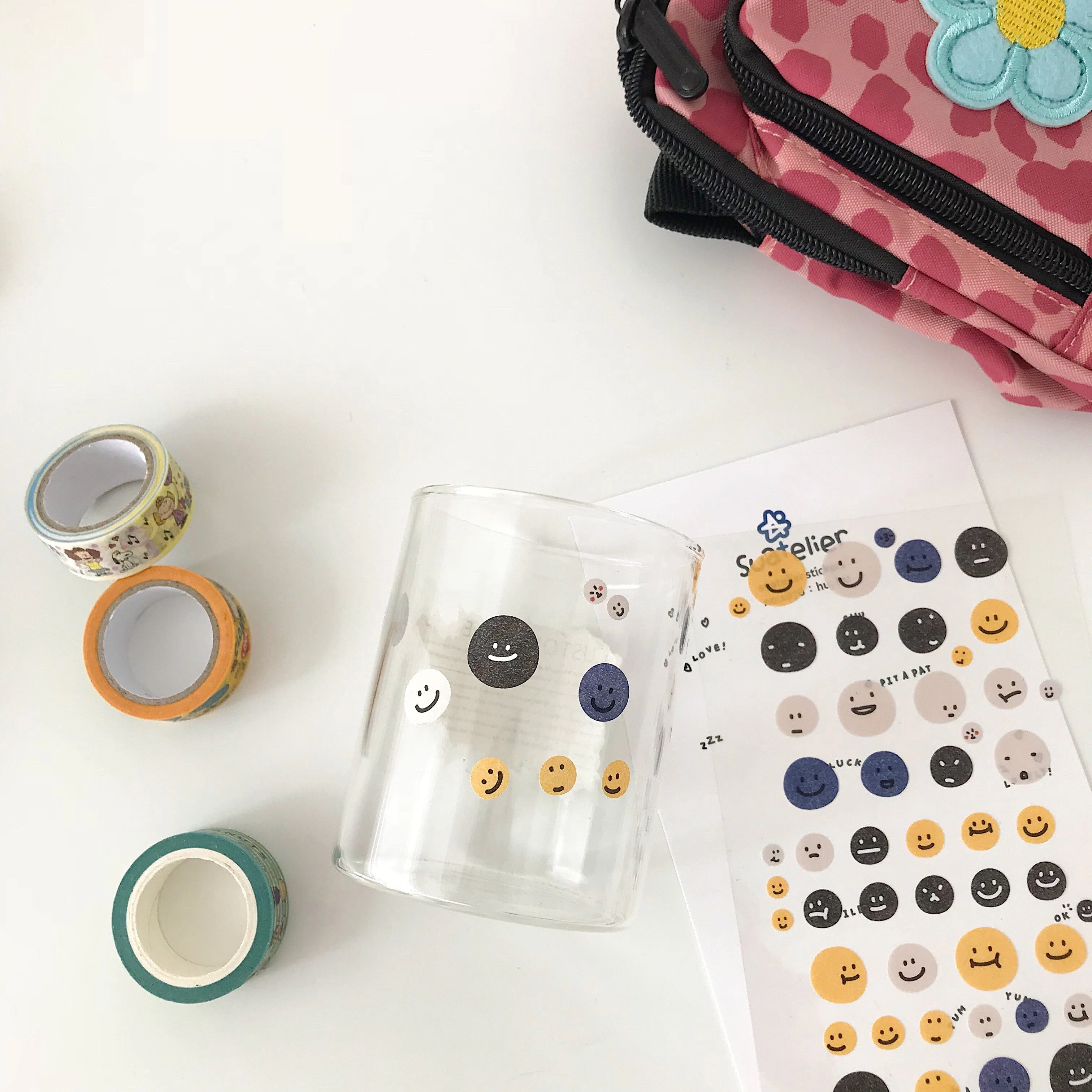 Cute Mini Smile Stickers