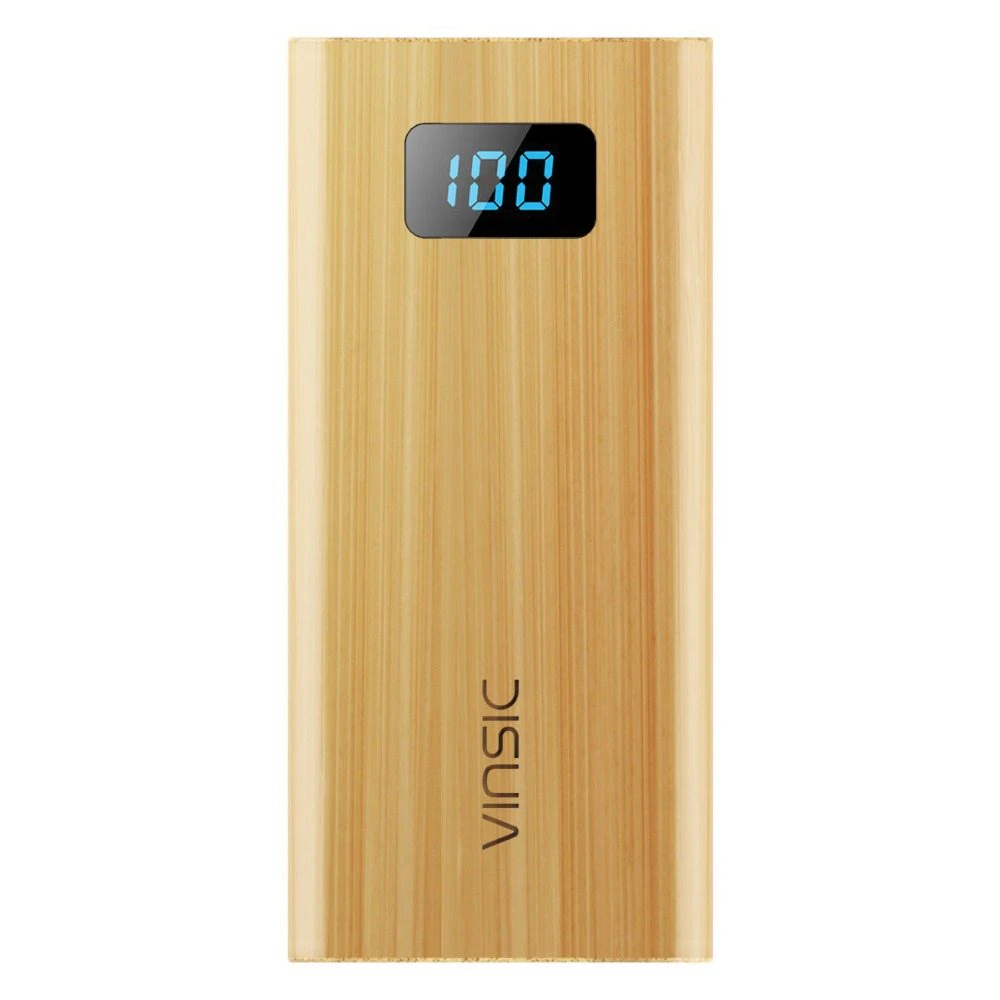 Vinsic Bamboo Texture Usb Power Pack