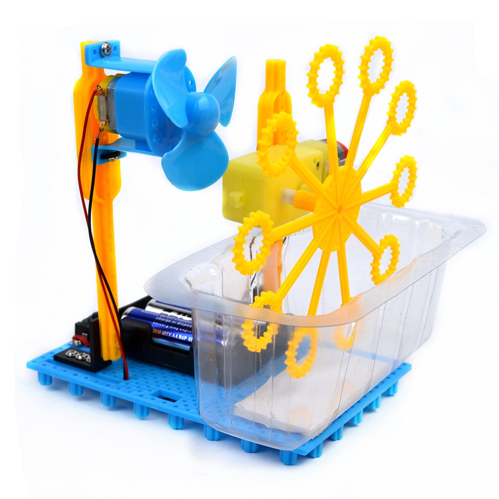 Automatic Bubble Blower Learning Kit