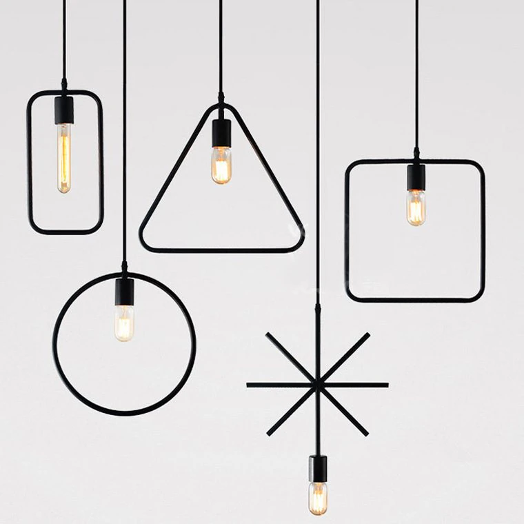 Geometric Loft Pendant Lamps