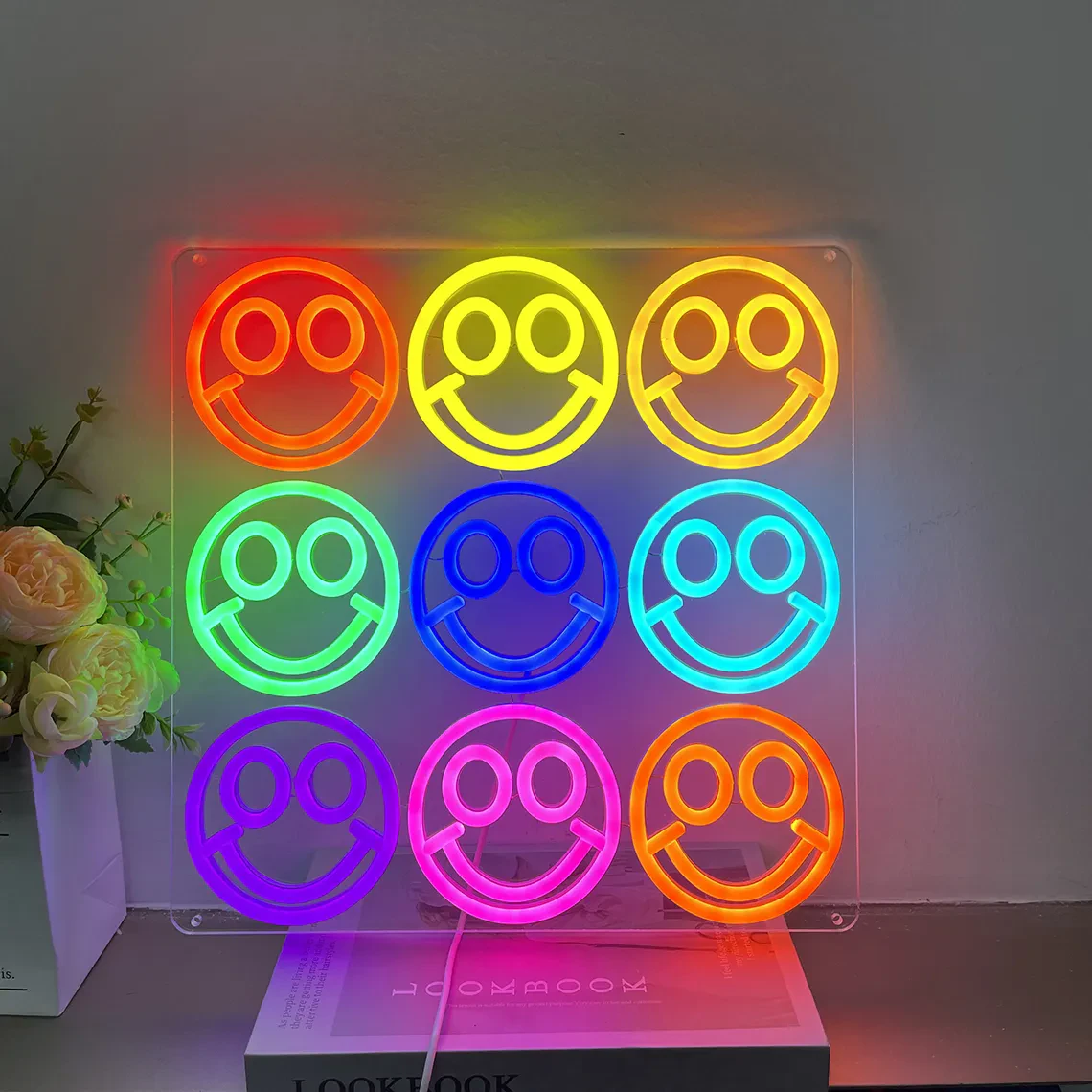 Smiley Neon Light
